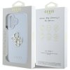 Etui Guess Grained Big 4G Logo Small     Classic Logo do iPhone 16 niebieski
